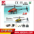 cámara con pantalla lcd helicóptero rc con giroscopio 2.4G sola cuchilla